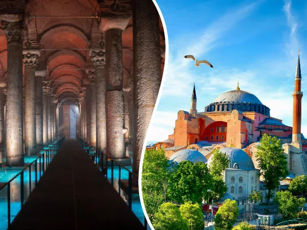 Basilica Cistern & Hagia Sophia Combo Skip-The-Ticket-Line Ticket