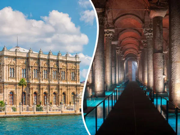 Dolmabahce Palace & Basilica Cistern Combo Tickets